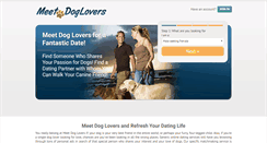 Desktop Screenshot of meetdoglovers.com